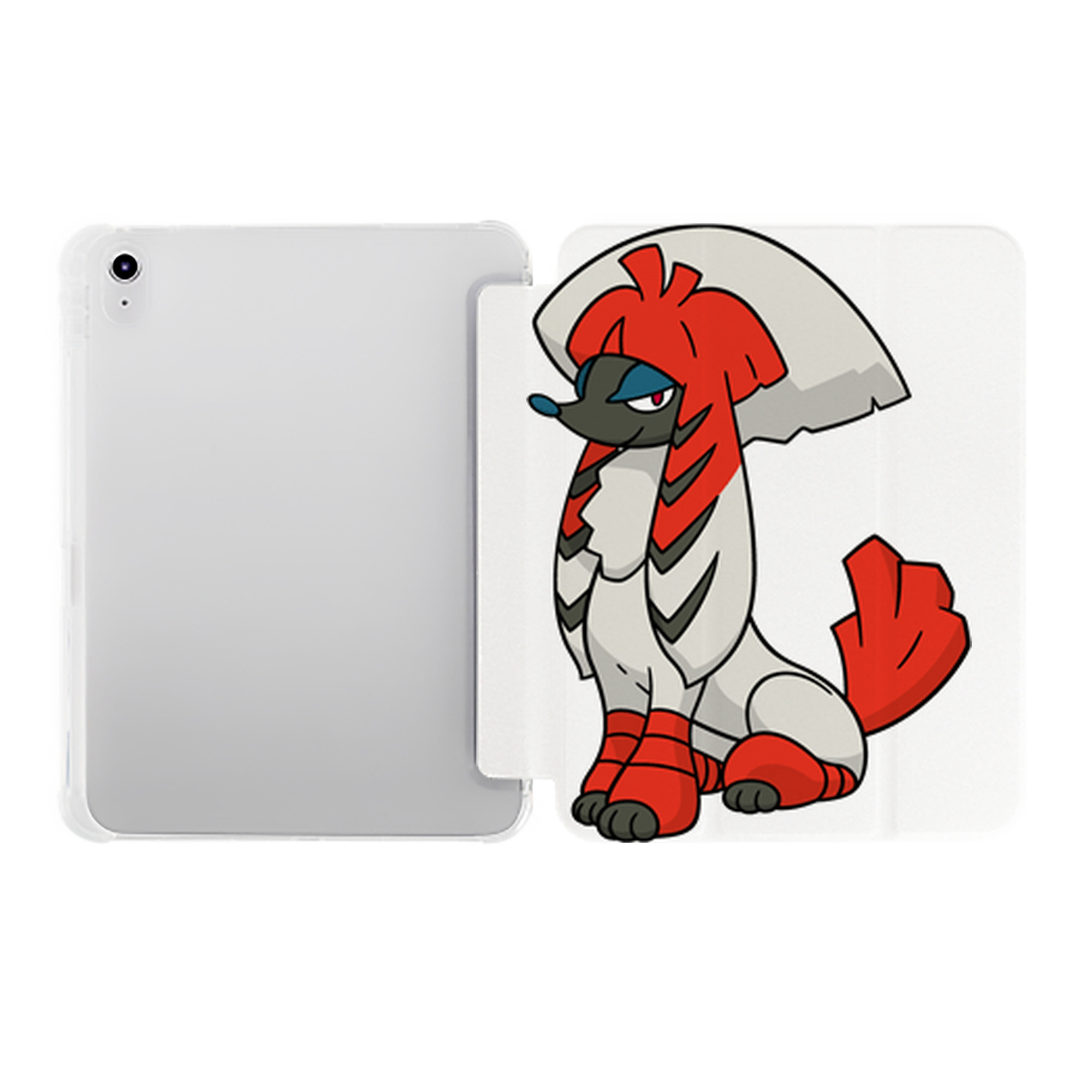 （画像用） ポケットモンスター Pokémon IPad ケース ペン収納付き 三つ折りスタンド PUレザー×シリコン 対応機種9.5/10.5/10.9インチ
